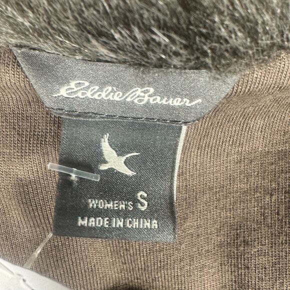 NWT Eddie Bauer Outlet Faux Fur Women's Small (S) Vest, Hook & Eye Closure, Cozy - Picture 5 of 10